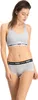 Puma Mini Shorts 2er Pack Damen grau Gr M Produktbild-Vorschau 4