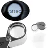 20x 10x faltbarer Juwelier Eye Loupe Metall Produktbild-Vorschau 2