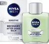A product shot of Nivea Men Sensitive Recovery After Shave Balm, with its packaging visible. Produktbild-Vorschau