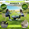 Lot de 6 chaises de jardin tillvex® empilables et Voir les images du produit 7