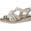 Rieker Sandaletten,Stadtbd.b.25mm o.Fußb in beige, Gr. 38 Produktbild-Vorschau 2