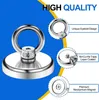 Magnete Stark Groß 45KG, 8 Stück Neodym Magnet Extra Starke Produktbild-Vorschau 4