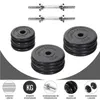 GORILLA SPORTS® Kurzhantelset - 30kg, 30mm, Gusseisen Produktbild-Vorschau 3