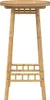 A product shot of a round bamboo bar table. Anteprima dell’immagine prodotto