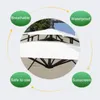 3-metrowy podwójny parasol z wymienną tkaniną, wymienny top Podgląd zdjęcia produktu 4