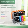 20er-Pack Kompatible Tintenpatronen für Canon PGI-525 Produktbild-Vorschau 3