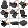 Kurtzy Schwarze Karton Geschenkbox mit Deckel (100er Pack) Produktbild-Vorschau 3