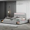 MODFU Polsterbett Funktionelles 140 x 200 cm mit Produktbild-Vorschau 5