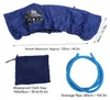 A diagram showing an air conditioner cleaning kit with dimensions and included accessories. Náhled obrázku produktu