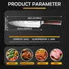 Japanisches Profi-Küchenmesser Chefmesser Ergonomisch Produktbild-Vorschau 2