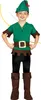 A child wearing a Robin Hood costume. Produktbild-Vorschau