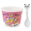 Orion Coupe à glace Coupe à dessert avec cuillère pour Voir les images du produit 7
