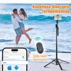 Selfie Stick Stativ, Handy Stativ, Handystativhalter, 180CM Produktbild-Vorschau 5
