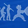 style3 Sayalution Herren T-Shirt Evolution Goku Dragon Produktbild-Vorschau 2