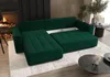 Ecksofa Schlafsofa CAMILA Stoff Monolith Schokobraun Produktbild-Vorschau 2
