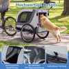 COSTWAY 2 w 1 – przyczepka rowerowa dla psów, składany Podgląd zdjęcia produktu 9