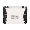 A white and black battery with labels. Produktbild-Vorschau
