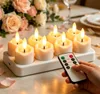 8 Stück LED Teelichter mit Fernbedienung und Produktbild-Vorschau 2