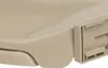 vidaXL Sedile per wc con chiusura morbida Beige Ovale Anteprima dell’immagine prodotto 14