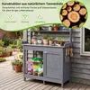 Tavolo da lavoro per giardinaggio COSTWAY con piano in Anteprima dell’immagine prodotto 5