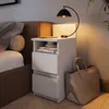 Comodino Vicco Monty Bianco Set di 2, Model 53164 Anteprima dell’immagine prodotto 3