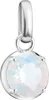 Pendentif charm en argent avec pierre de naissance du mois Voir les images du produit 7