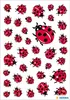 HERMA Sticker DECOR "Marienkäfer" 3 Blatt à 37 Sticker Produktbild-Vorschau 2
