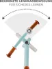 Close-up of a bicycle handlebar with a diagram showing limited steering movement. Anteprima dell’immagine prodotto