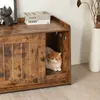 Mondeer Katzenschrank Katzentoilette mit abnehmbare Produktbild-Vorschau 6