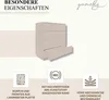 YUMEBLY Kommode mit 4 Schubladen | Schubladenschrank Produktbild-Vorschau 4