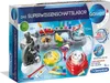 The image shows the packaging of a science experiment kit for children, featuring various laboratory equipment and colorful illustrations. Anteprima dell’immagine prodotto
