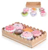 Moni Kinder Spielzeug Kuchenset Torten Holz 6-teiliges, Produktbild-Vorschau 1