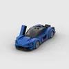 BlockBuddie™ 570S Blau Schwarz inspiriertes Klemmbaustein Produktbild-Vorschau 3