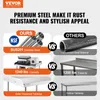 A comparison of two types of steel tables, highlighting the features of 'ours' versus 'others'. Produktbild-Vorschau