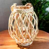 HOMLA LAGGE pletený lampáš prírodný vysoký 30 cm Náhľad obrázku produktu 2