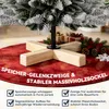 LARS360 Umelý vianočný stromček, výška 150 cm, s dreveným Náhľad obrázku produktu 6