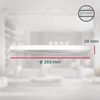 B.K.Licht - LED Deckenlampe mit indirektem Licht, Produktbild-Vorschau 8