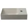 PICCOLINO betonové umyvadlo 30,8x17 cm, pravá baterie, Náhled obrázku produktu 3