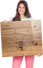 Spritzschutz Herdabdeckplatte Schneidebrett aus Glas Holz Produktbild-Vorschau 4