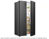 Hisense RS3P558NEFC Side by Side Kühl-Gefrier-Kombination Produktbild-Vorschau 11