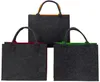 3 Stück Filztaschen 2 farbig drei verschiedene Farben 35cm Produktbild-Vorschau 1