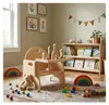 Relaxdays Kinderstuhl, integr. Kindertisch, Kleinkind ab 1, Produktbild-Vorschau 5