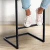 CLP Barhocker Hopewell Samtbezug Freischwinger mit Produktbild-Vorschau 4