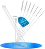 LOBENSWERK Reinigungsbürsten Set weiß [XXL - 25cm] mit 7 Produktbild-Vorschau 1