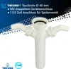 tecuro Tauchrohr Ø 40 mm mit 2 x Geräteanschluss für Produktbild-Vorschau 3