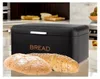 Brotkasten mit Deckel aus hochwertigem Metall-Edelstahl Produktbild-Vorschau 3