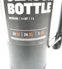 Close-up of a black insulated bottle showing its features. Náhled obrázku produktu