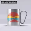 Trendation - Ski Edelstahl Tasse Karabiner Geschenk Grafik Produktbild-Vorschau 2