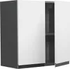 Hängeschrank Vicco R-Line Weiß 60 cm J-Shape, Model 39739 Produktbild-Vorschau 4
