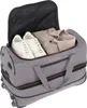 travelite sac de voyage trolley Basics Wheeled Duffle Grey Voir les images du produit 8